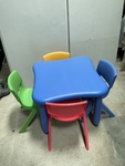 Table and 4 chairs