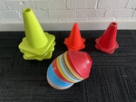 Markers cone and round