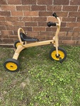 Large yellow metal trike 02