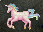 582: Floor puzzle - unicorn