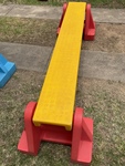 Balance beam w/ 2 trestles 03