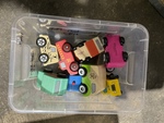 Wooden cars