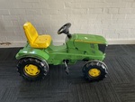 72: John Deere ride on (4 wheels)