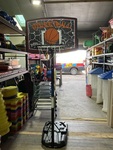 Adjustable basketball hoop (multiculural - originated Springfield, Massachusetts)
