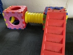 Climbing cubes w/tube (no slide)