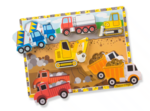 Construction Vehicle Chunky Inset Puzzle
