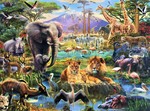 Animals of the Savanna Puzzle 200 pc