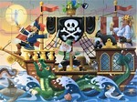 Pirate Adventure Puzzle 48 pc