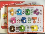 Numbers 0-10 Small Knob puzzle