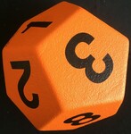Dice 19cm