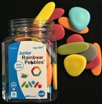 Rainbow Patterning Pebbles