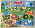Magnetic Matching Picture Game