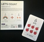 Let's Count Cognitive Flash Cards