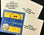 Kids Table Topics to Go Question & Conversation Cards