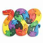 Alphabet Snake Puzzle 26 pc