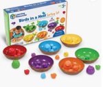 Birds in a Nest Sorting Set