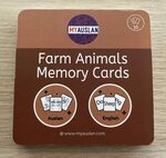 Auslan Farm Animals Memory Cards