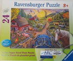 Farm Floor Puzzle 24 pc