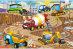 Construction Site Floor Puzzle 24 pc