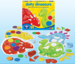 Dotty Dinosaurs Shape and Colour Matching Game 