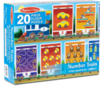 6530: Number Train Floor Puzzle 20 pc