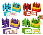 Letter Crayons Word Building Centre