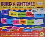 Build a Sentence- The Complete Sentence Construction Pack Part -3