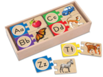 Alphabet Wooden Puzzle Cards