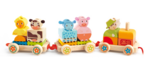 Pull-Along Activity Tractor-Train 'Creafarm'