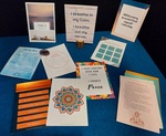Calm Teen Strategy Cards and Calming Worry Stone