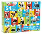 Animal Alphabet: 24 Piece Floor Puzzle