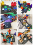 Magnetic Tile Toppers: Road Pack
