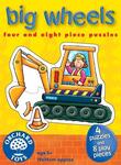 Big Wheels Construction Vehicles Puzzles  4 & 8 pcs