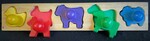 Farm Animals Giant Knob Puzzle 5 pc