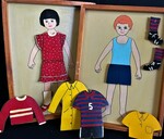 Boy and Girl Magnetic Dressing Set