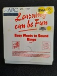3986: Easy Words to Sound Bingo
