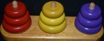 6656: Wooden Stacking Bench