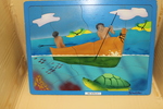 Indigenous Turtle Hunter Puzzle 34 pc