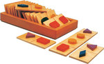 2D Shapes Tactile Dominoes