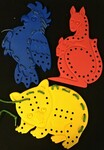 Lacing Shapes - Australian Animals