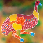 Emu Puzzle Indigenous Art Theme 14 pc