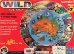 Wild Australia Circular Puzzle 100 pc