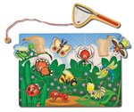 Magnetic Bugs in Garden Puzzle