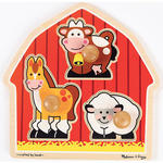 Farmyard Large Knob Puzzle