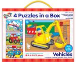 Transport Puzzles 4, 6, 8 and 12 pc
