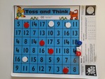 Toss and Think Tabletop Mixed Operations Game