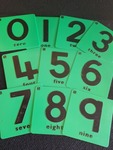 Kinder Rubs Numbers 0-9
