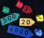 Place Value Arrows and Dice