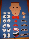Mr Face Social Emotional Felt Activity Set
