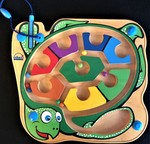 Colourback Sea Turtle Magnetic Maze Pencil Grip Activity